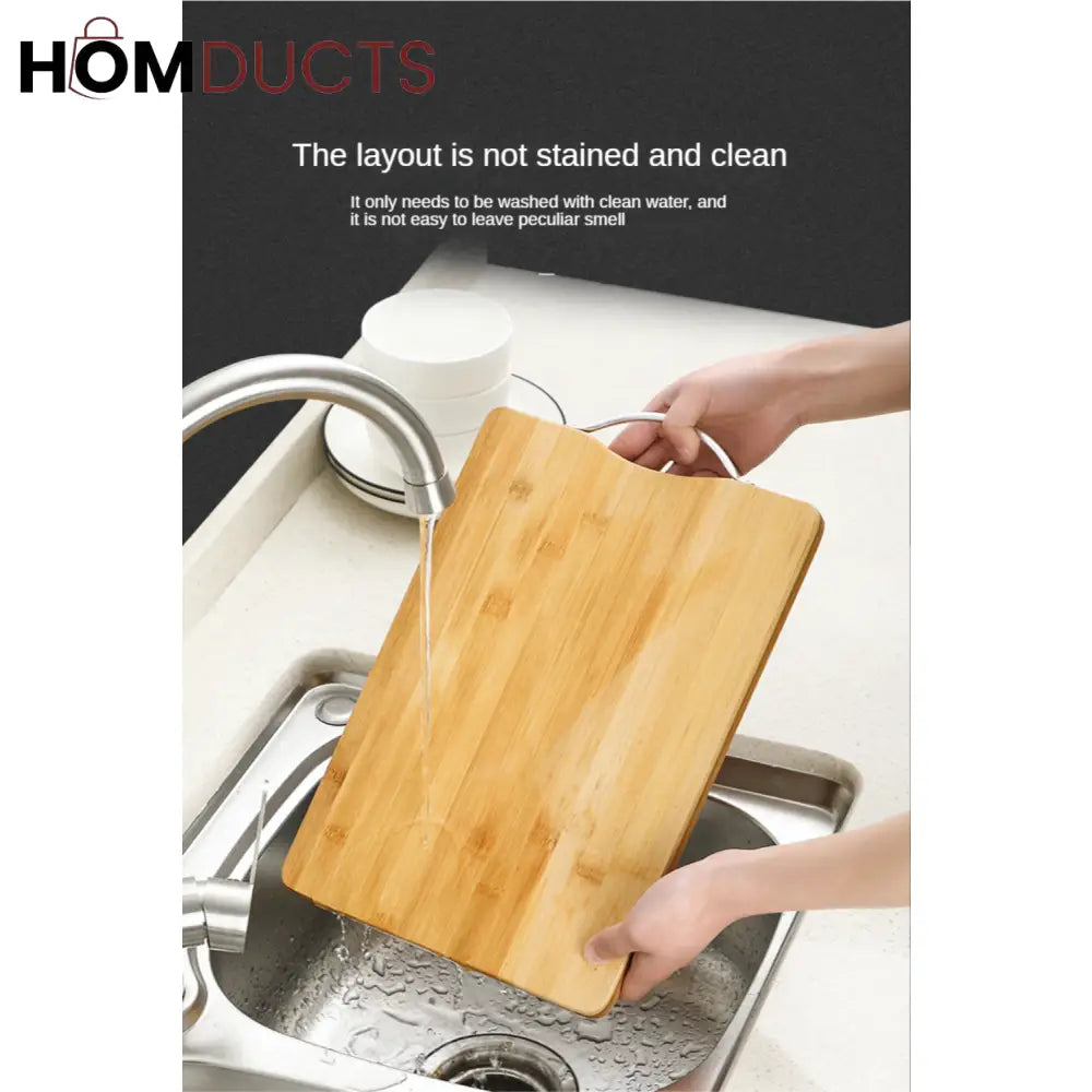 Bamboo Kitchen Cutting Board – Multiple Sizes