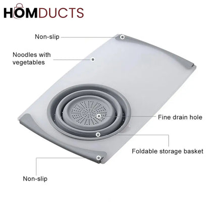 2-in-1 Over-the-Sink Cutting Board