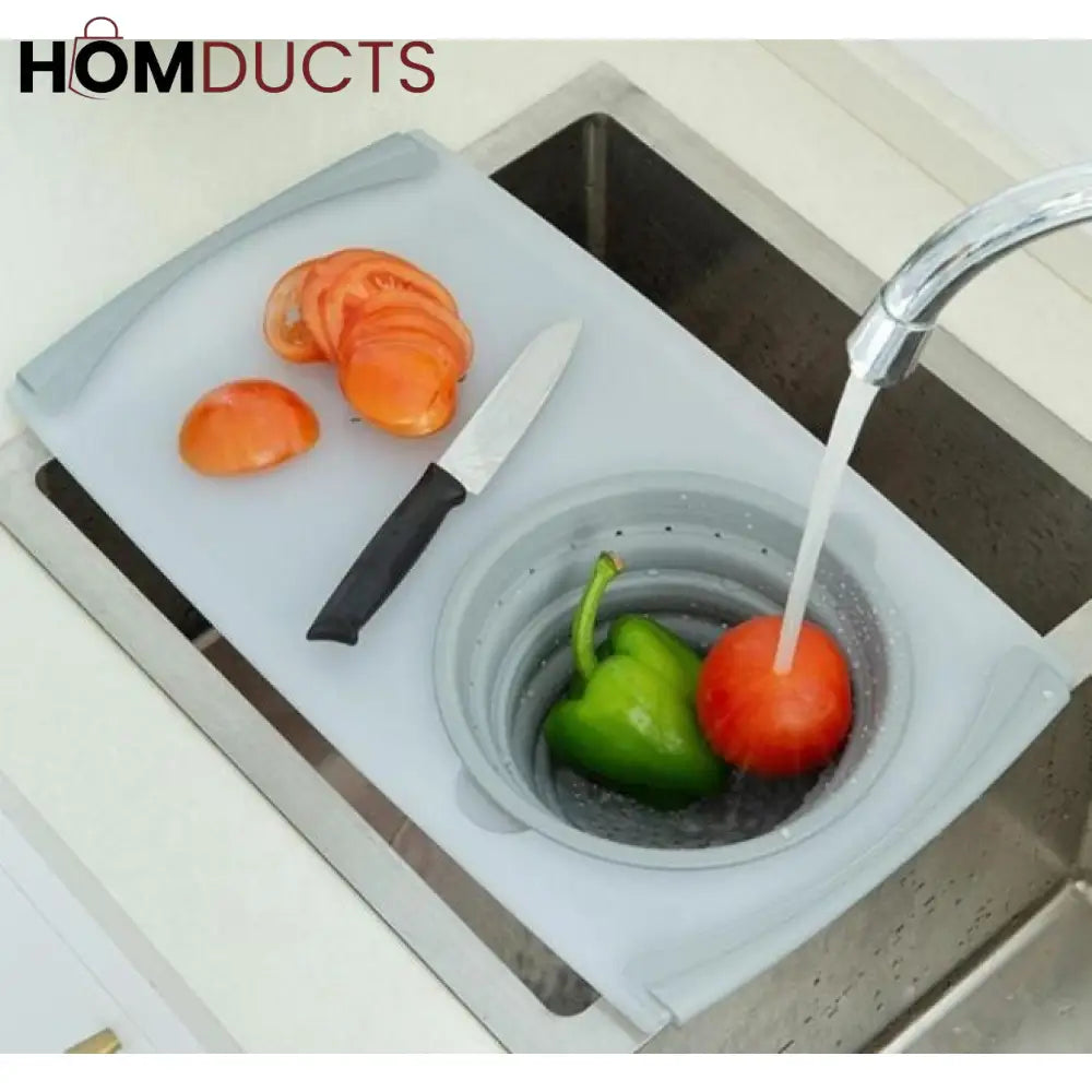 2-in-1 Over-the-Sink Cutting Board