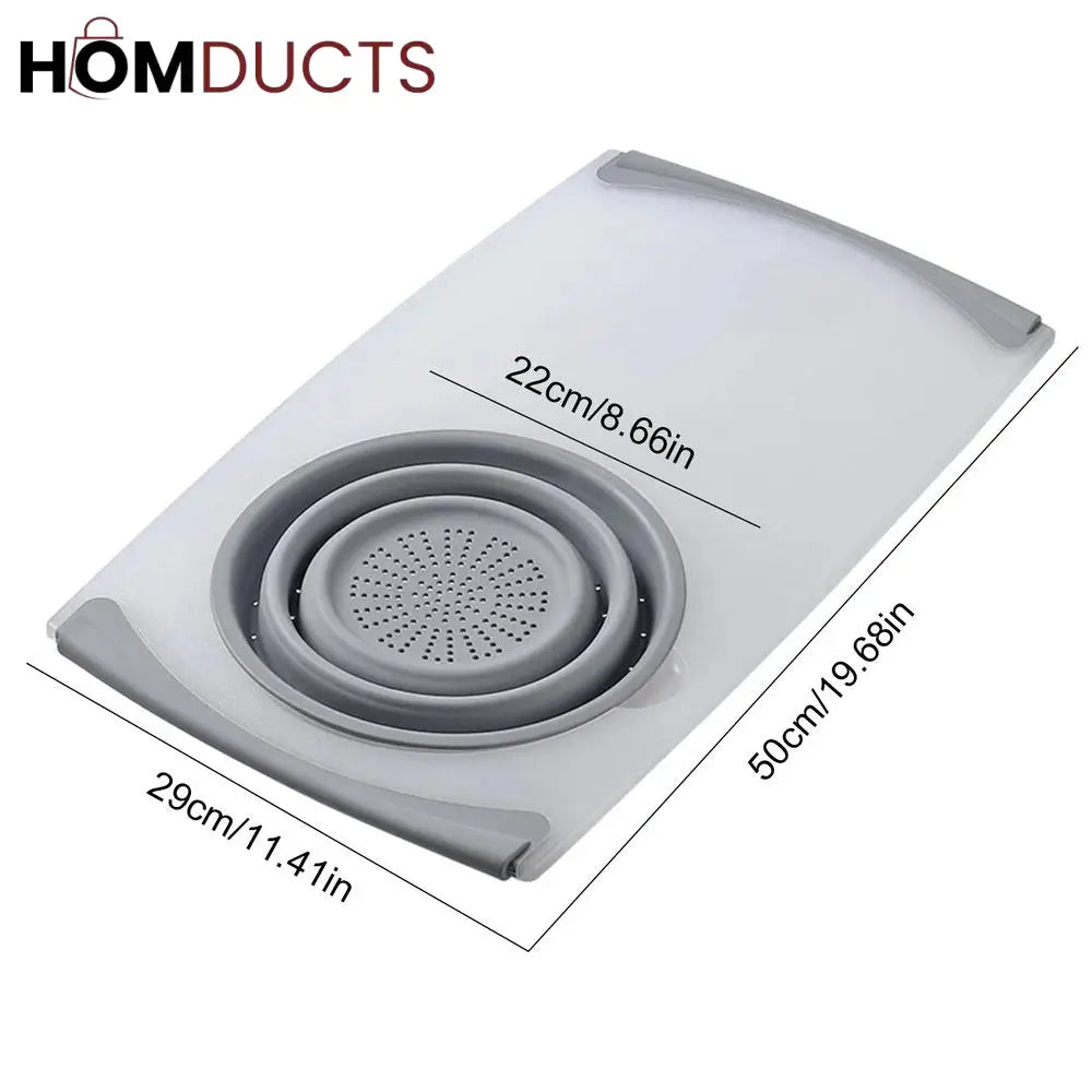 2-in-1 Over-the-Sink Cutting Board