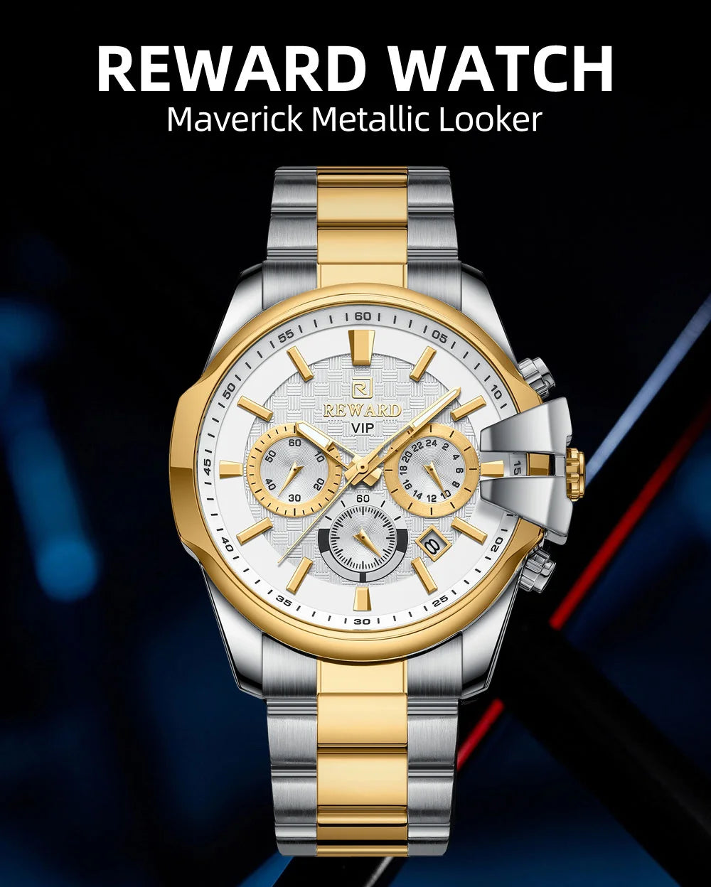 The Reward VIP Watch RD81110M is a Luxury Men Watch.high-end timepiece designed for those who demand the best. Crafted from premium materials and featuring exquisite detailing