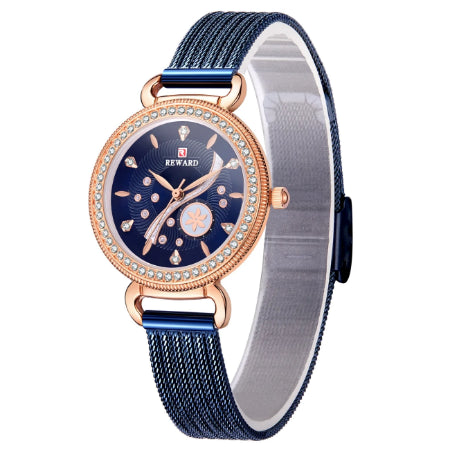 REWARD Luxury Watch Top Quality Women's Watches manufacturing diamond Waterproof Ladies Women Wristwatch Clock reloj RD22004L