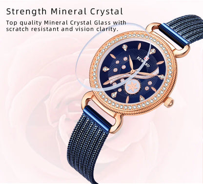 REWARD Luxury Watch Top Quality Women's Watches manufacturing diamond Waterproof Ladies Women Wristwatch Clock reloj RD22004L