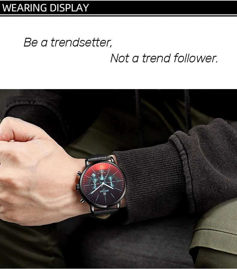 Reward New Arrival stainless steel waterproof luxury blue boys quartz watch Custom logo oem kids hand wristwatch hombre relojes RD82004M
