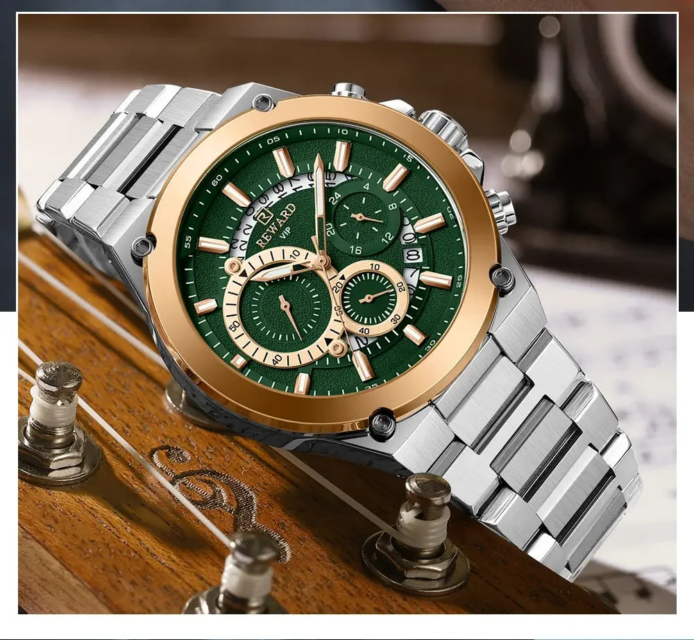 REWARD Watch Men New Arrival High Quality Stainless Steel Luxury Men's Watch