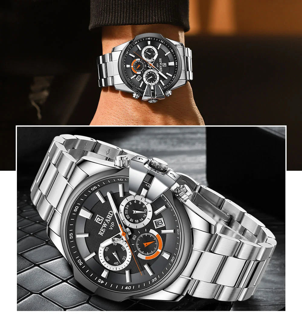 The Reward VIP Watch RD81110M is a Luxury Men Watch.high-end timepiece designed for those who demand the best. Crafted from premium materials and featuring exquisite detailing