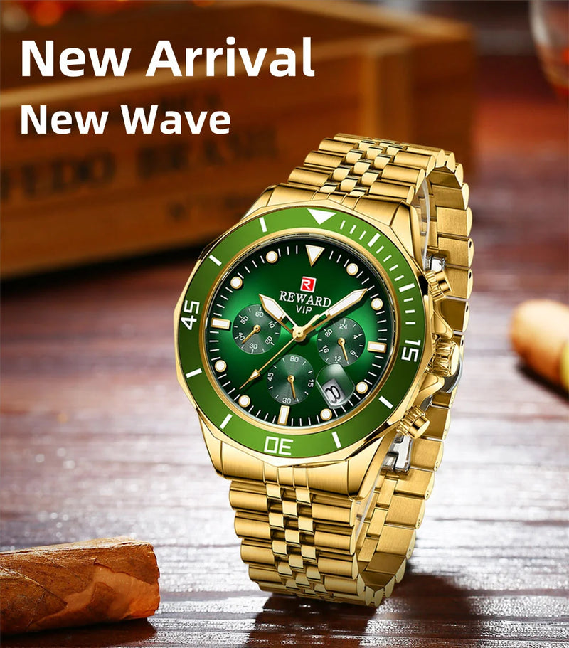 Reward Stainless Steel Watch Relogio Masculino High Quality Fashion Luxury Men Watches Wrist Business Sport Wristwatch detail view