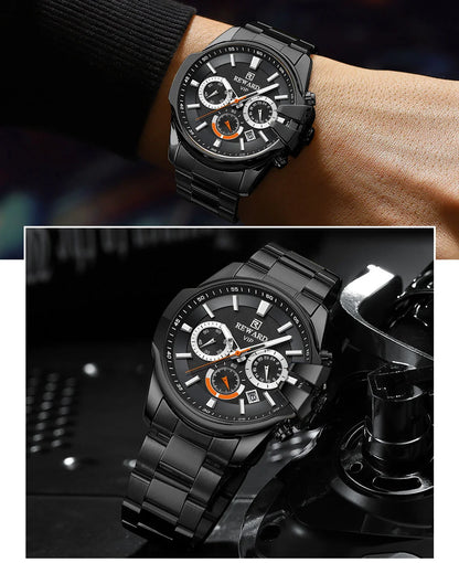 The Reward VIP Watch RD81110M is a Luxury Men Watch.high-end timepiece designed for those who demand the best. Crafted from premium materials and featuring exquisite detailing