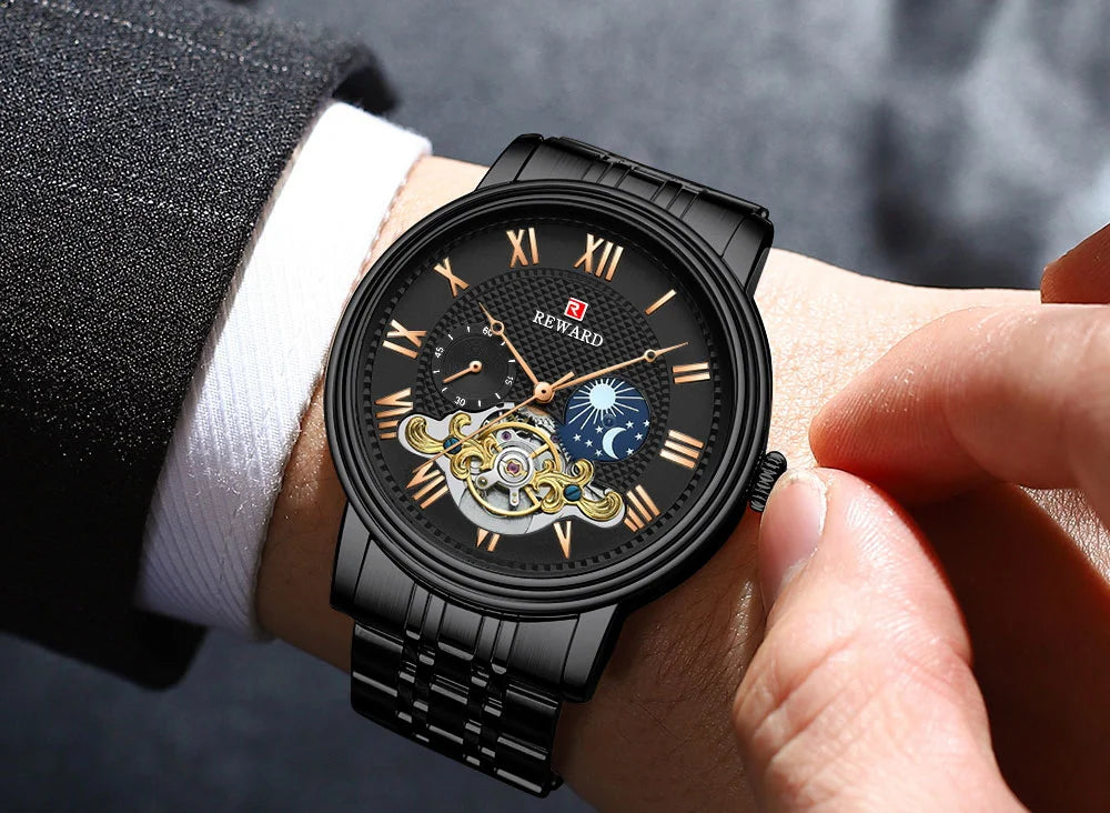 Reward factory watch man luxury automatic 3atm water resistant quartz watches for men 2022 relojes para hombres RD31009M