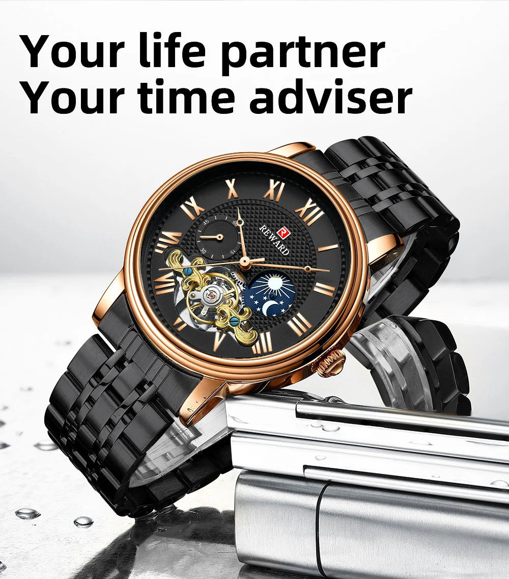 Reward factory watch man luxury automatic 3atm water resistant quartz watches for men 2022 relojes para hombres RD31009M