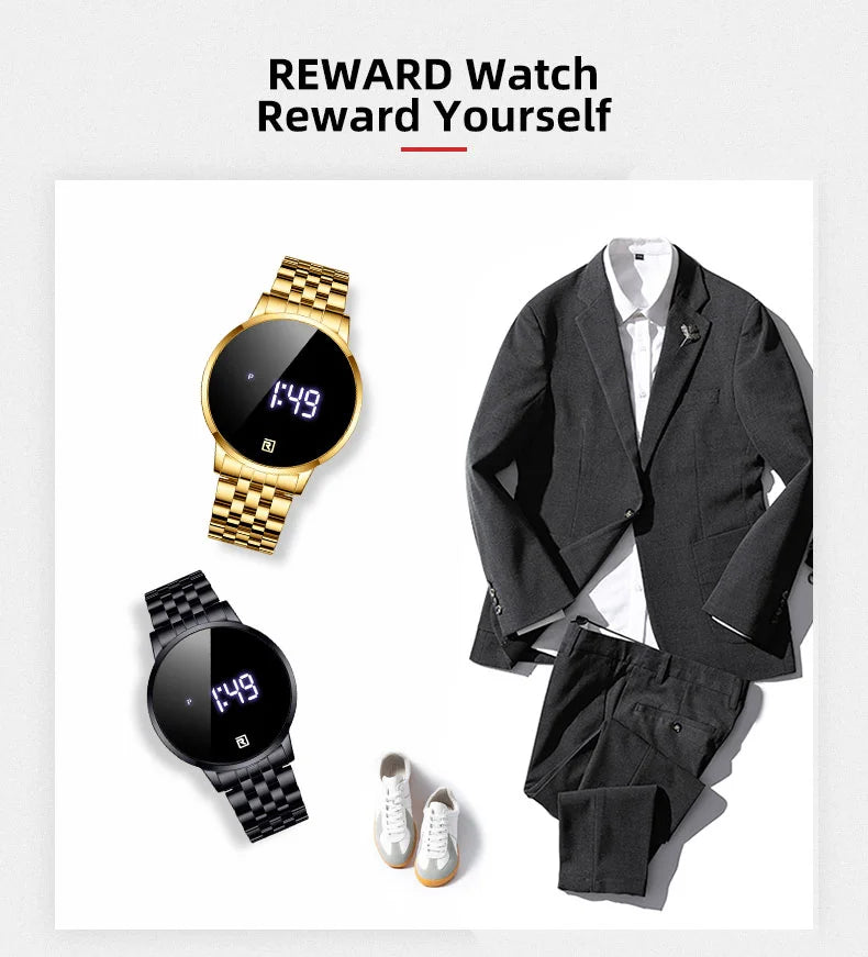 As a manufacturer of Reward brand watches, we are thrilled to offer special pricing on our premium timepieces. Our Reward watches RD51001M are designed with the latest technology and stylish designs, perfect for the modern consumer.